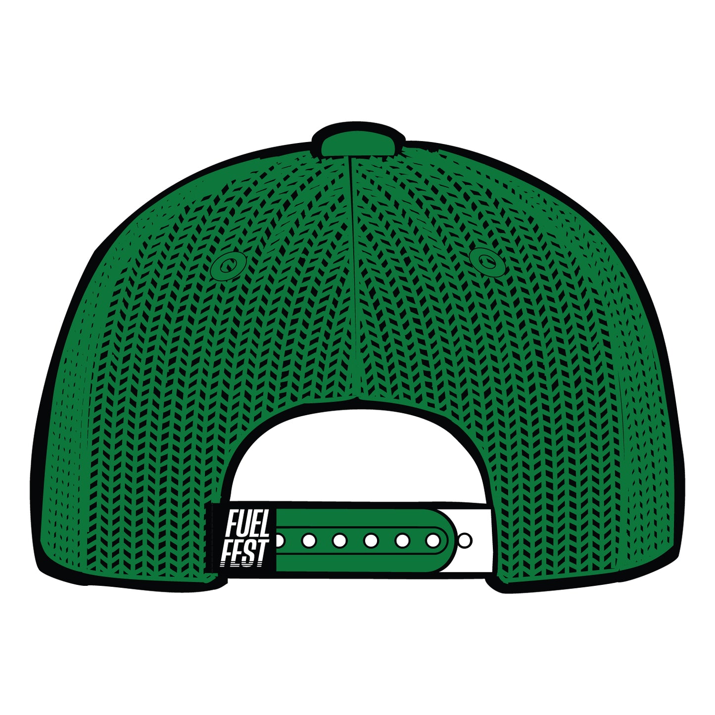 FUELFEST Trucker Snapback Pink / Green