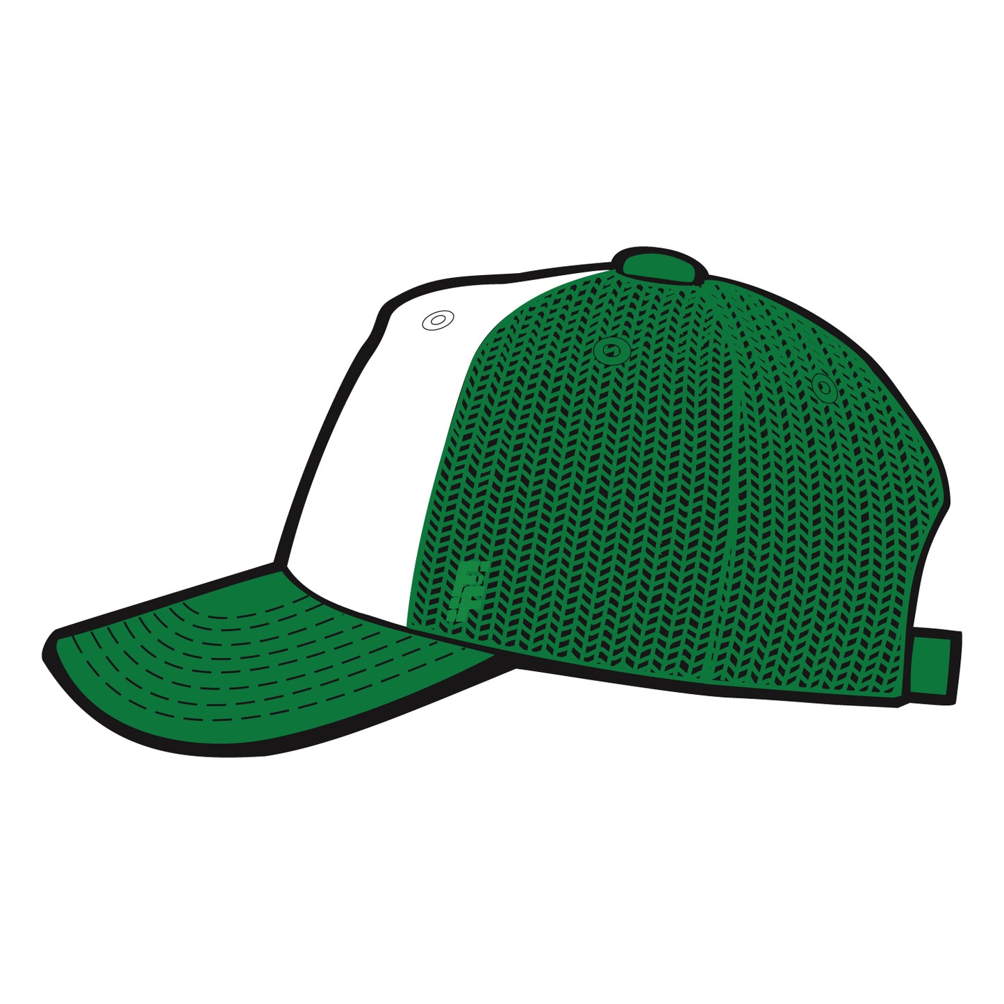 FUELFEST Trucker Snapback Pink / Green
