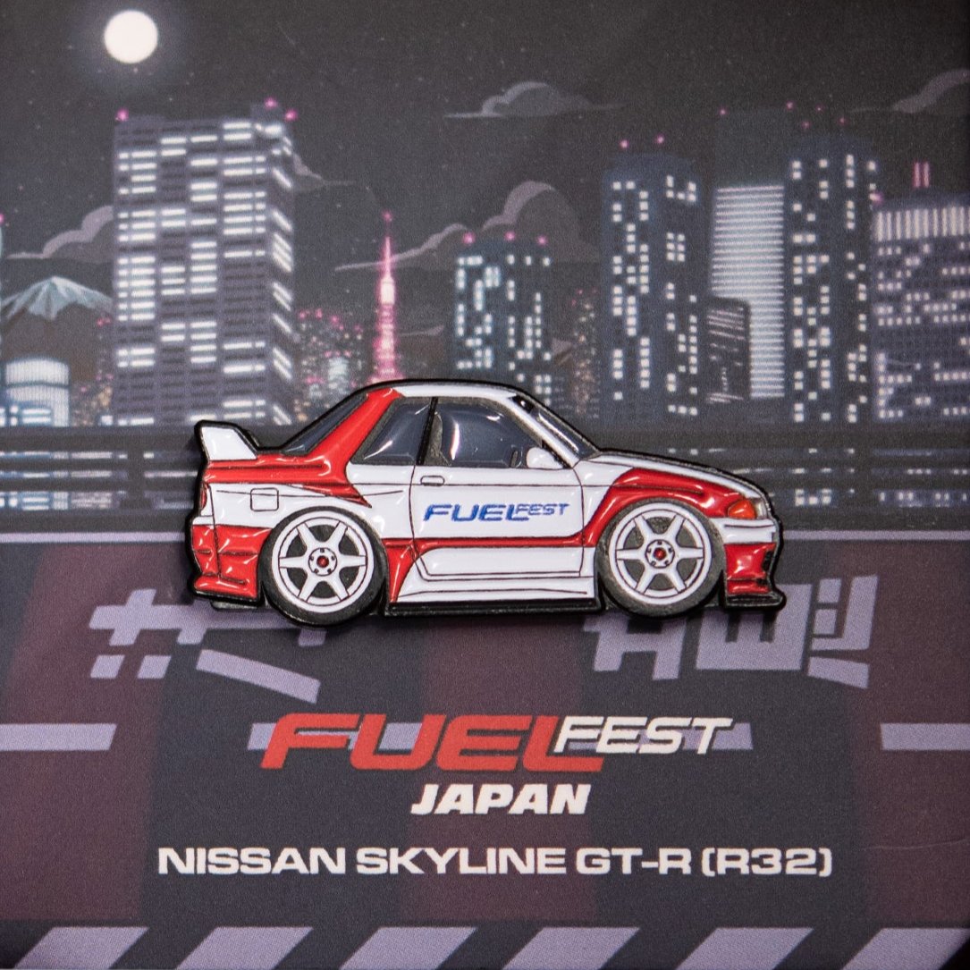 FUELFEST GT-R32 Japan Pin
