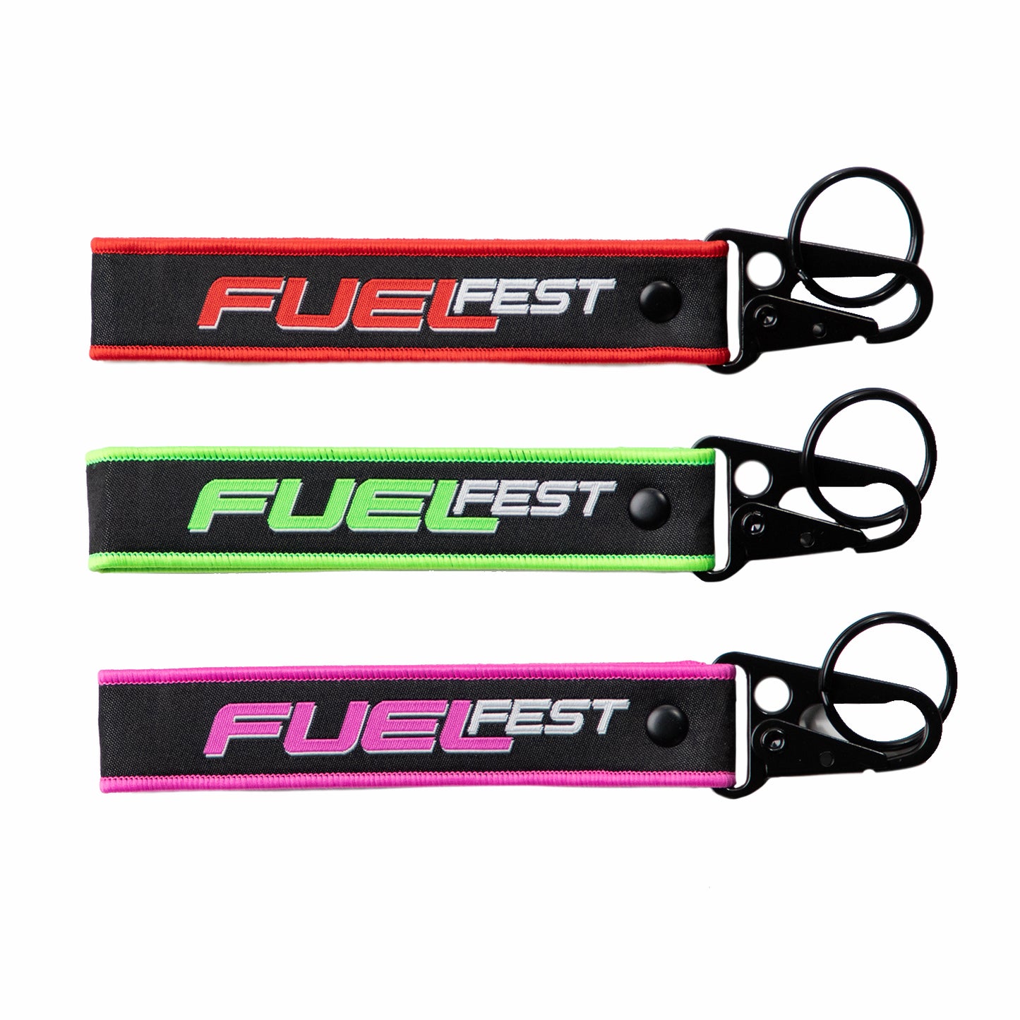FUELFEST Premium Woven Jet Tags