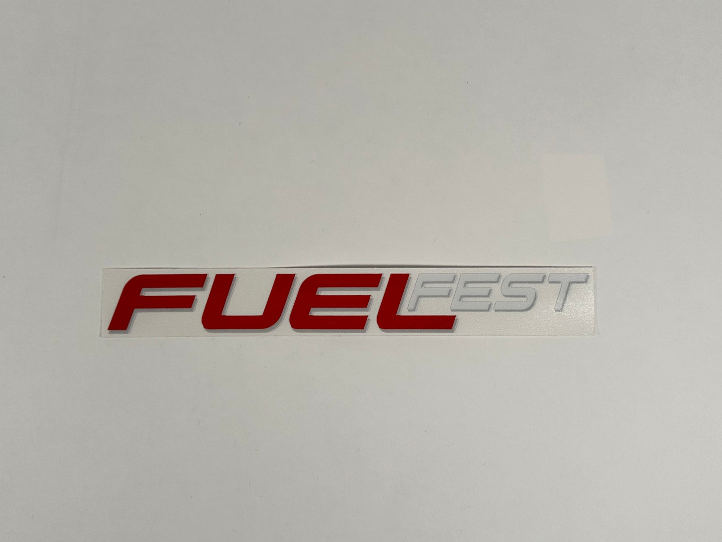 FUELFEST RED Decal