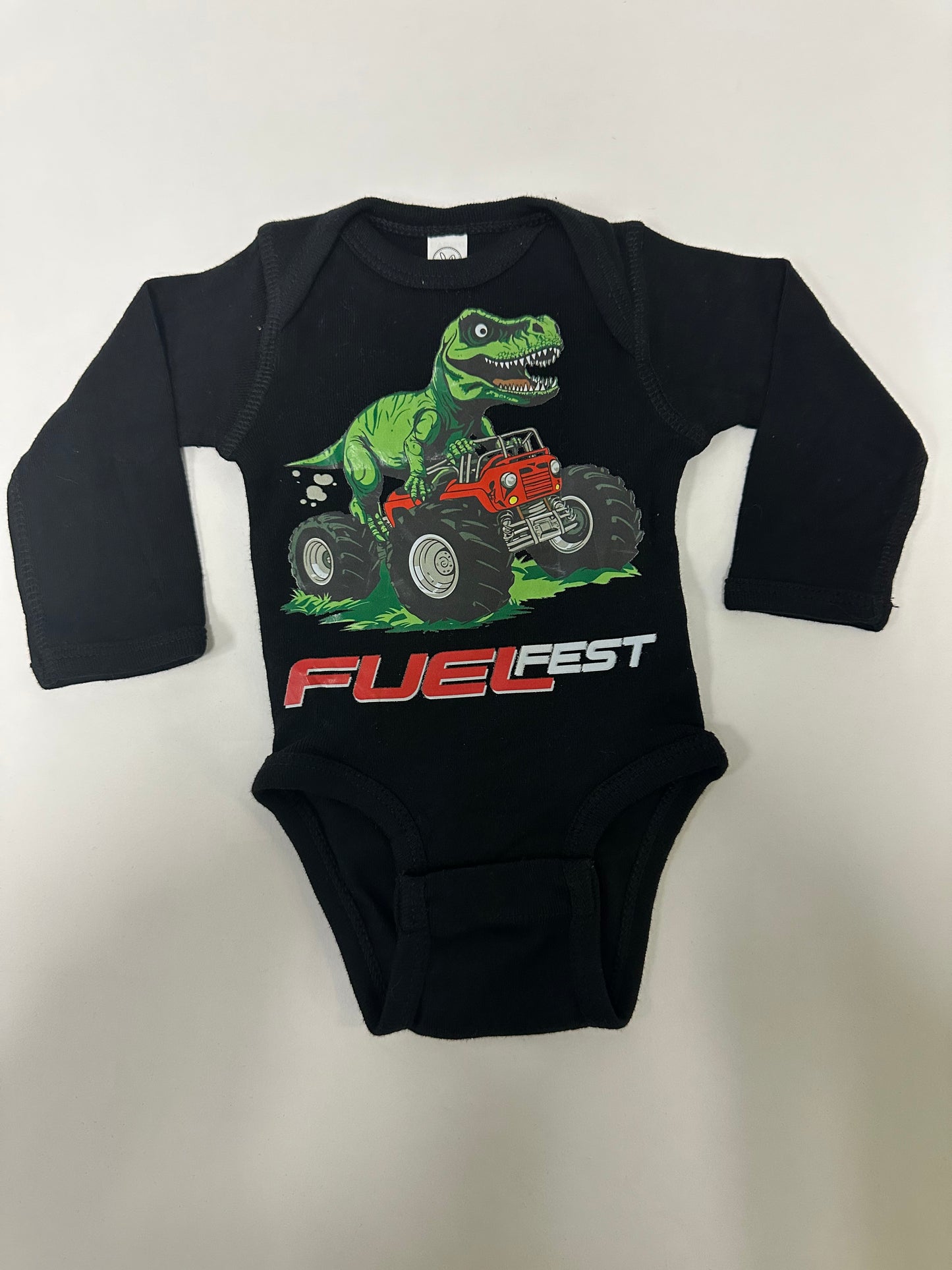 FUELFEST Monster Truck Long Sleeve Onesie