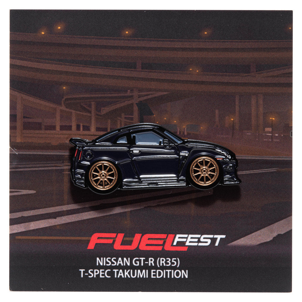 FUELFEST Special Edition Nissan GT-R (35) T-Spec Takumi Edition Pin