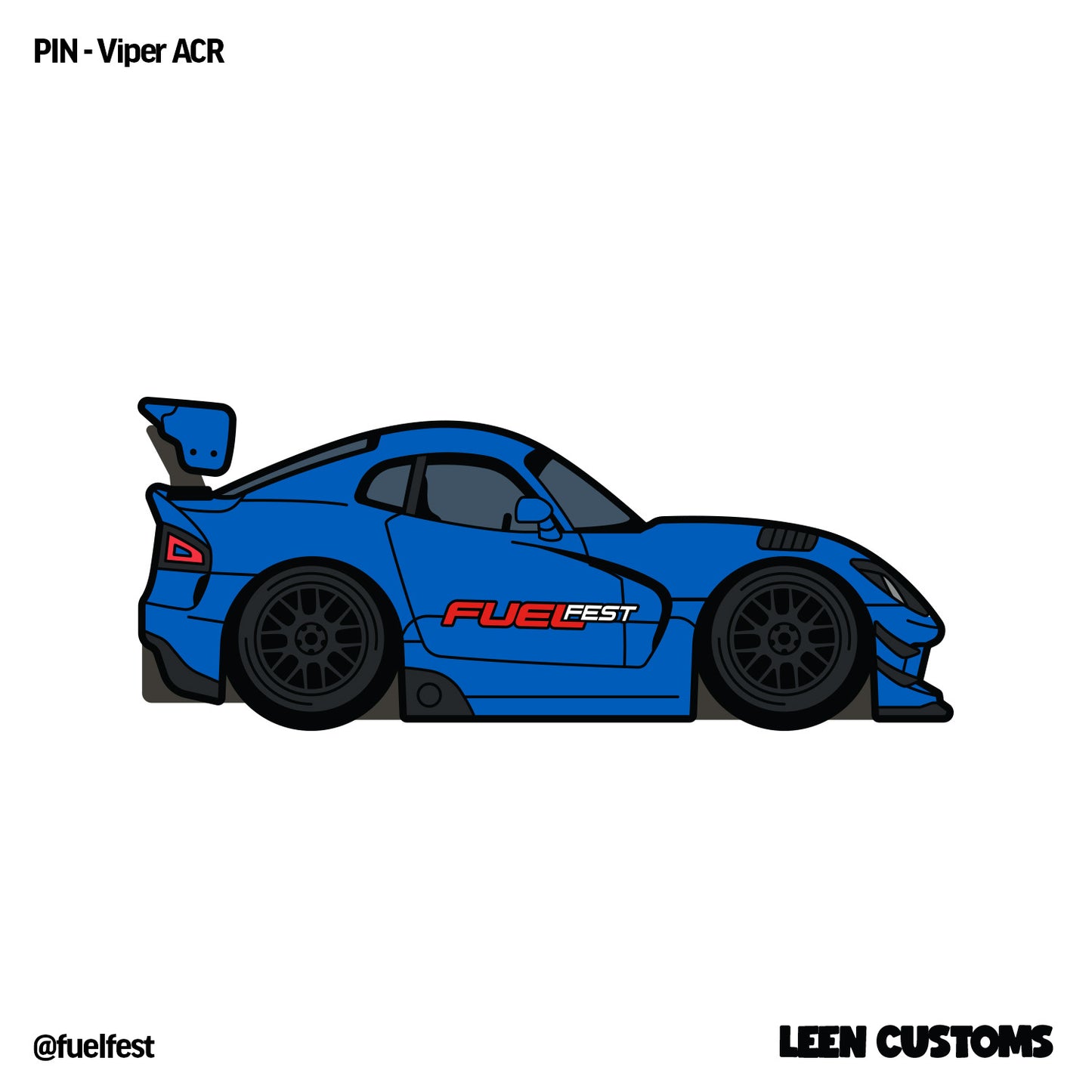 FUELFEST Scottsdale Viper ACR pin
