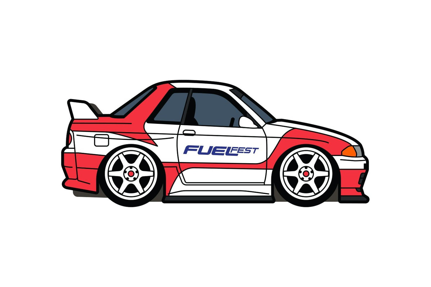 FUELFEST GT-R32 Japan Pin
