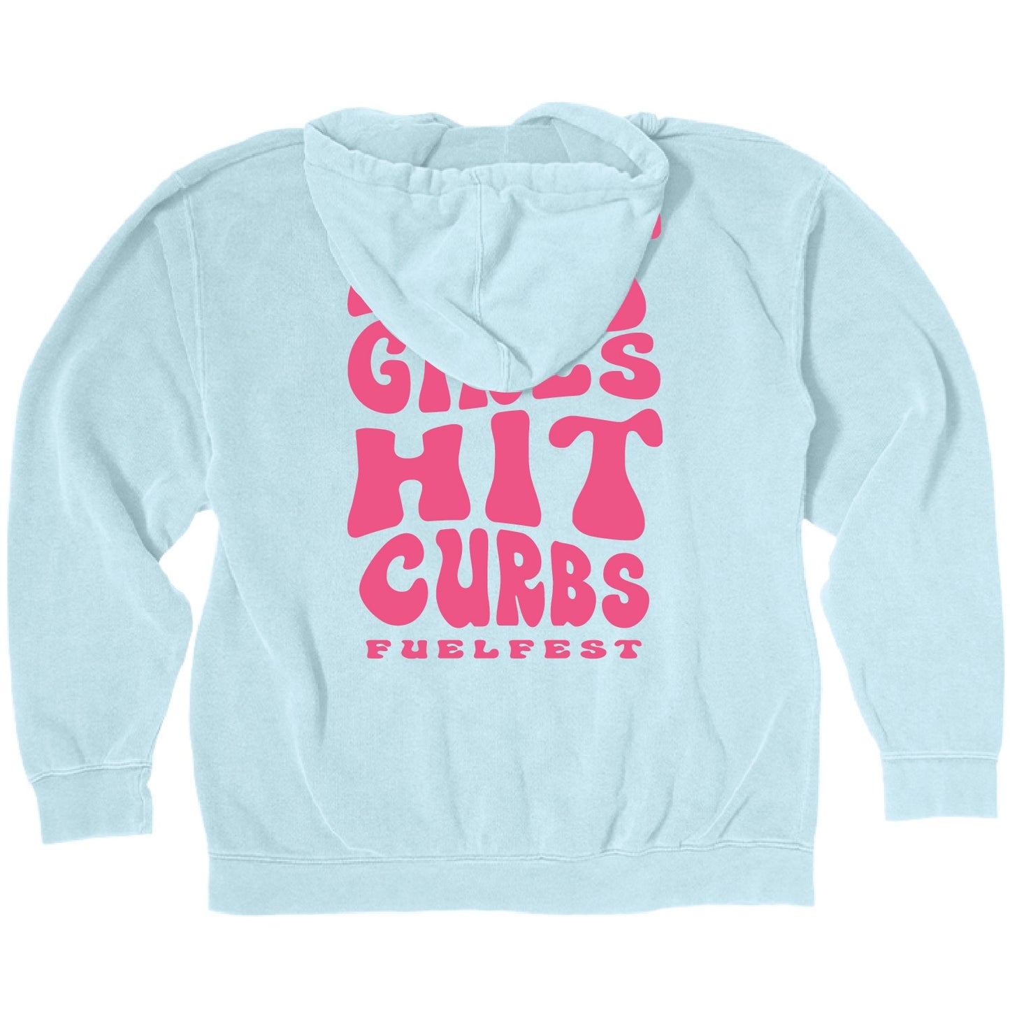 Women's Hot Girls Hit Curbs Hoodie
