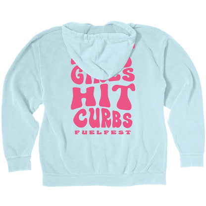 Women's Hot Girls Hit Curbs Hoodie