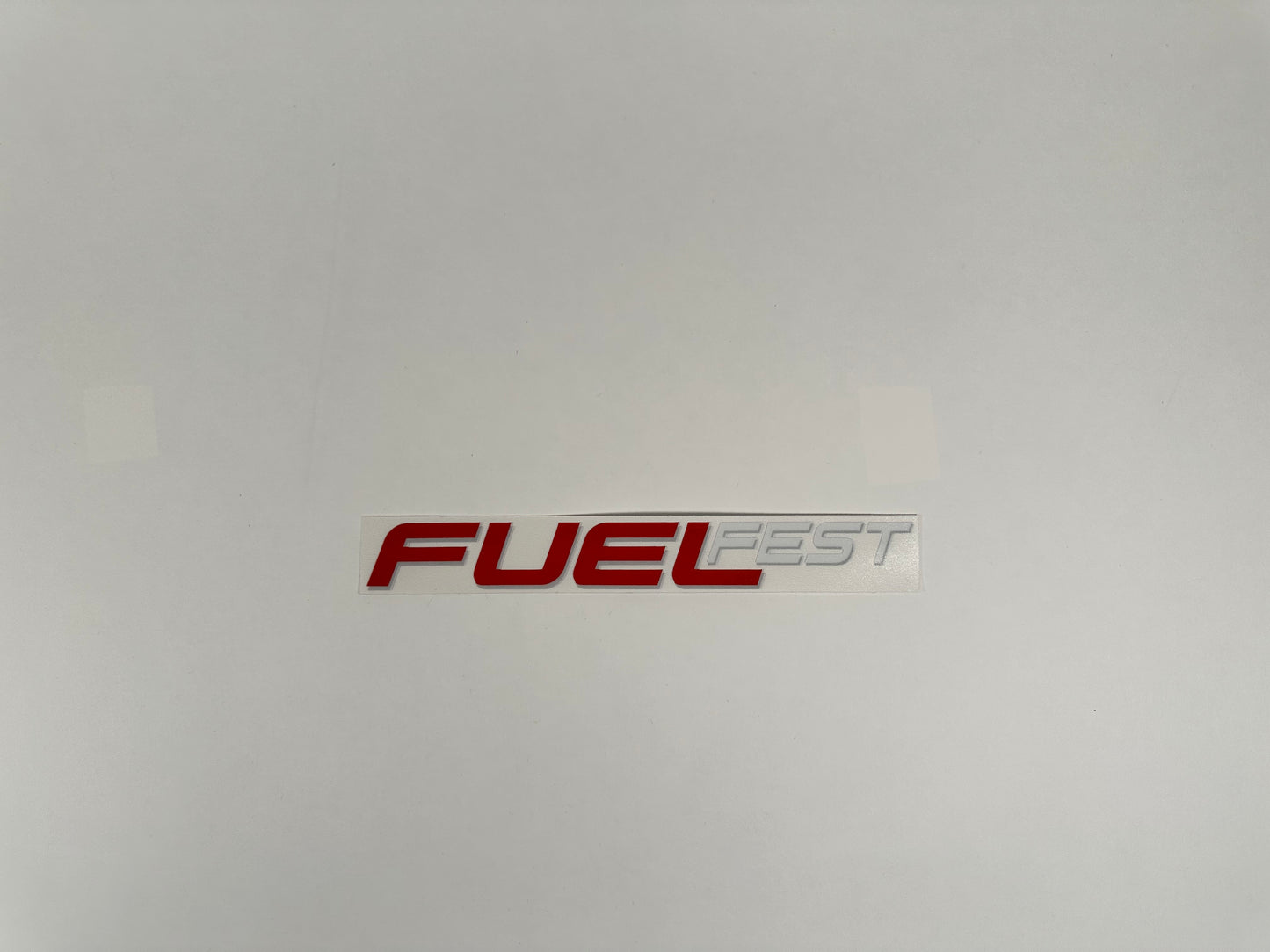 FUELFEST RED Decal