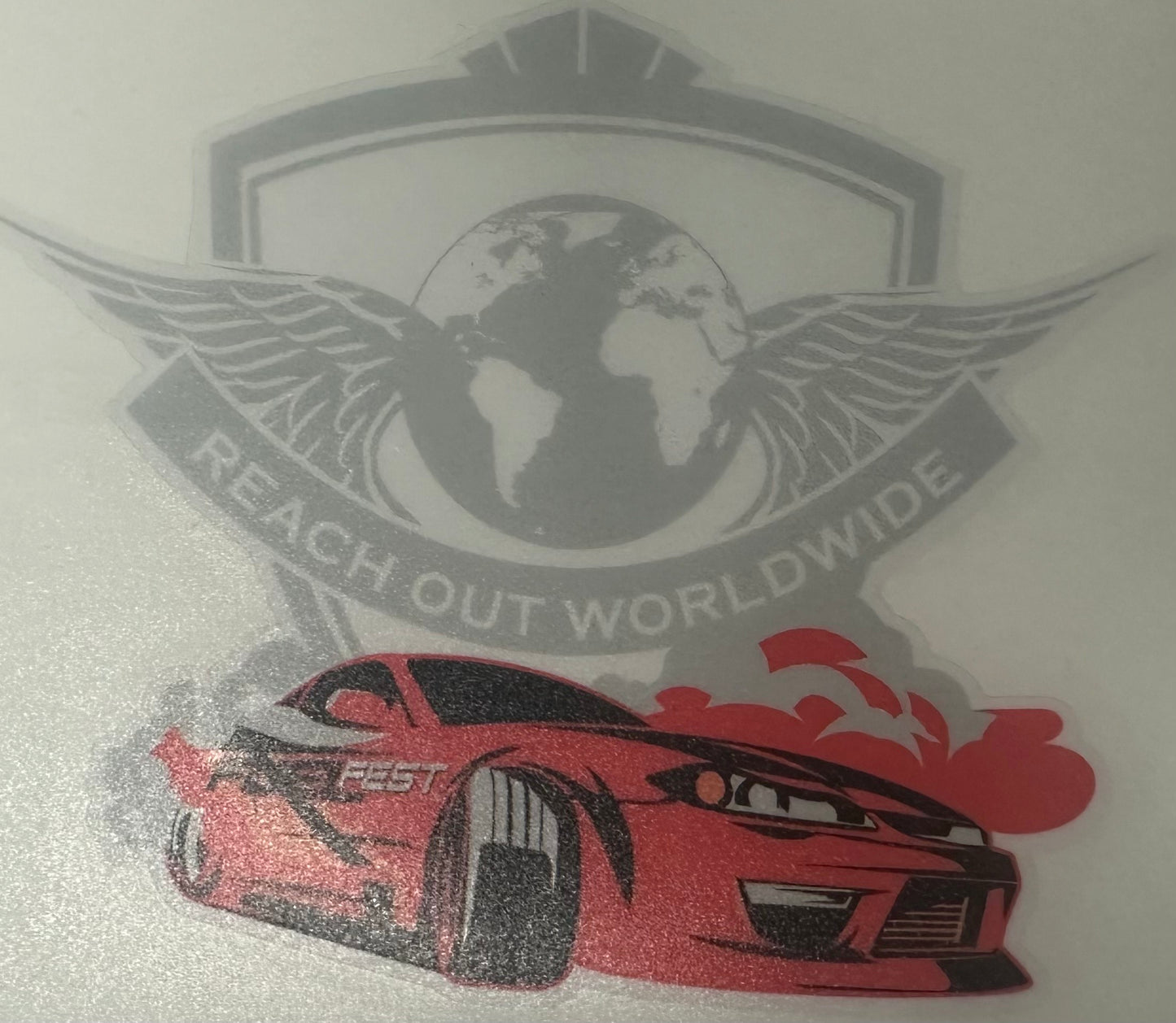 Fly To FuelFest Decal